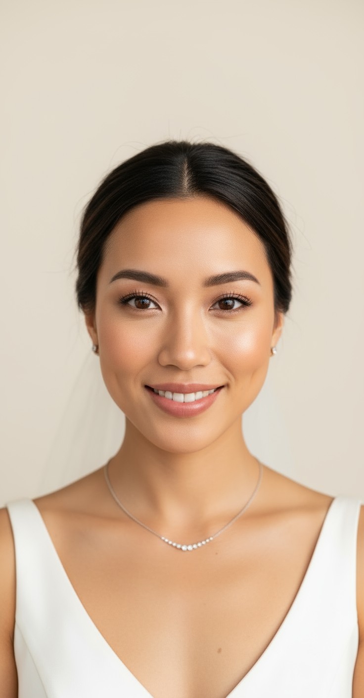 After Bridal Messy Updo